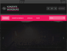 Tablet Screenshot of konzerte-wuerzburg.com